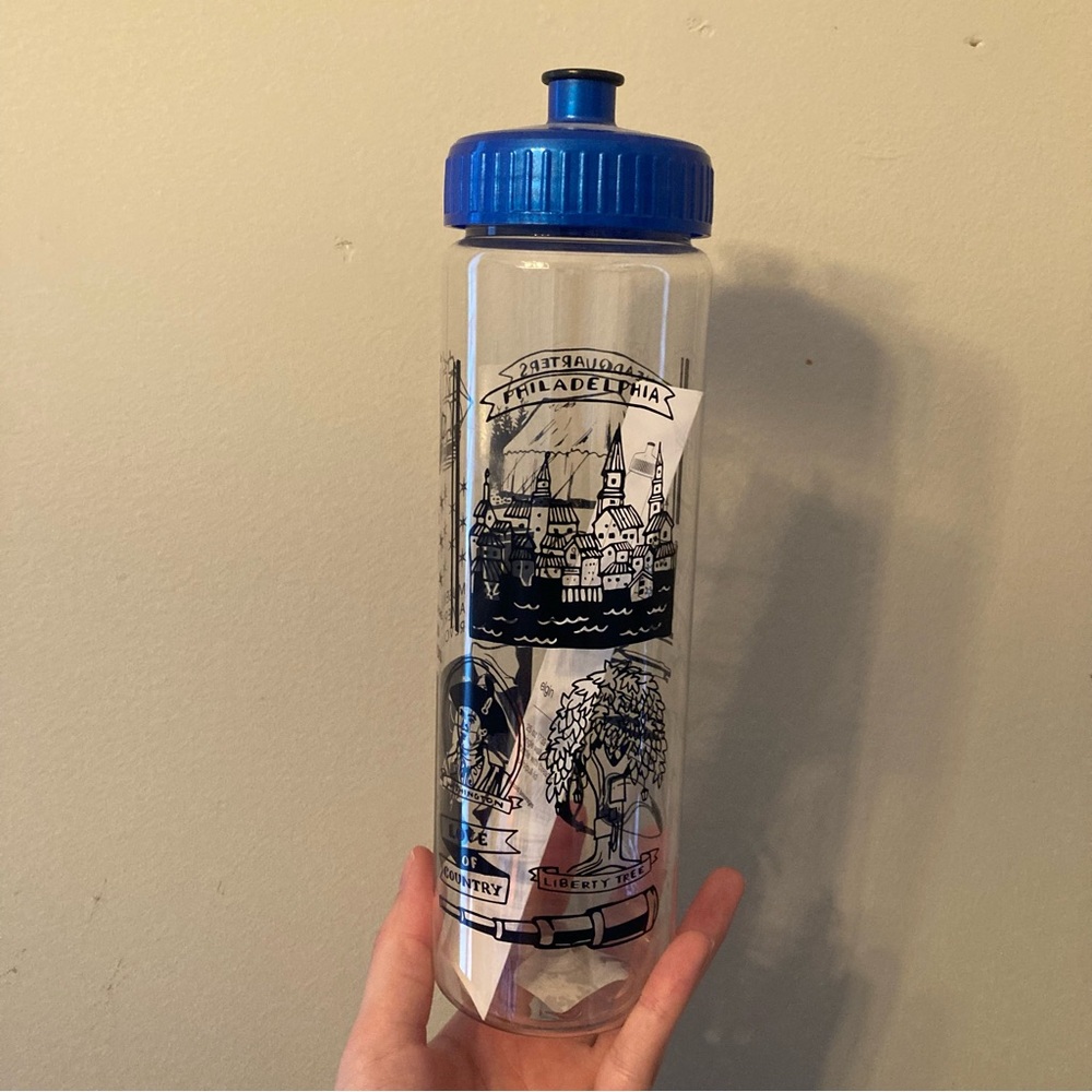 4/$10 - NEW Museum of the American Revolution Plastic Water Bottle